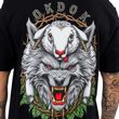 Camiseta Masculina Okdok Oversized Wolf And Sheep PRETO-1250217-1 -3-